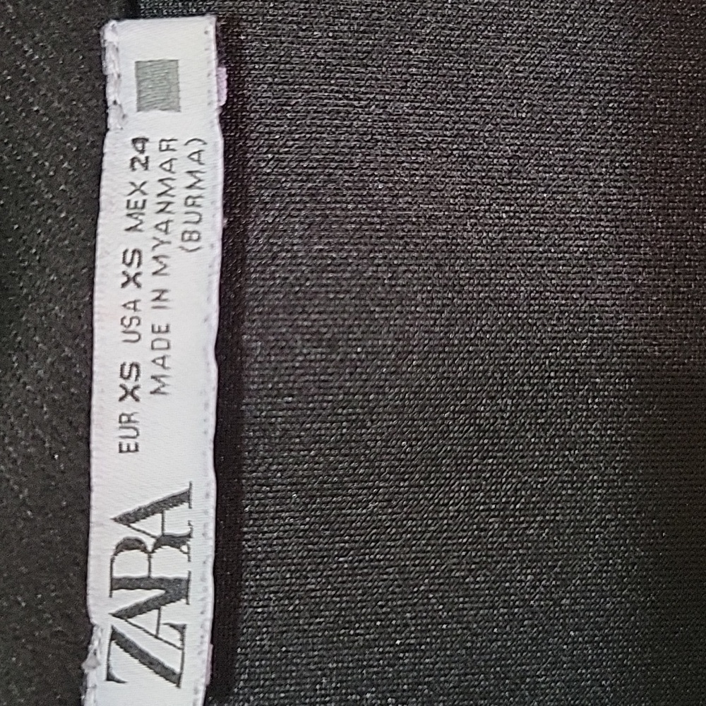 Zara Basic Black Light Fall Winter Spring Coat Si… - image 3